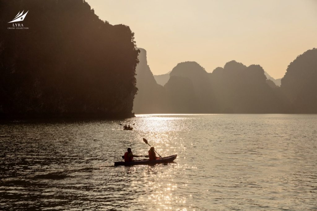 Kayaking is one of the must-try activities in Cat Ba